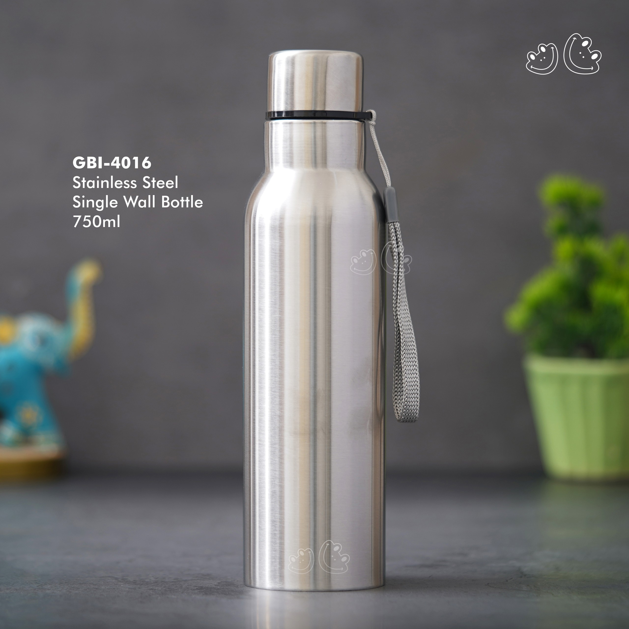PNI-4016 Stainless Steel Single Wall Bottle