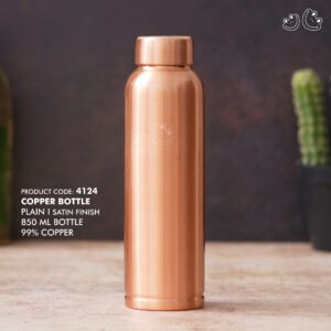 PNI-4124 Plain/Satin Finish Copper Bottle