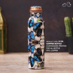 PNI-4130 Customizable Printed Copper Bottle