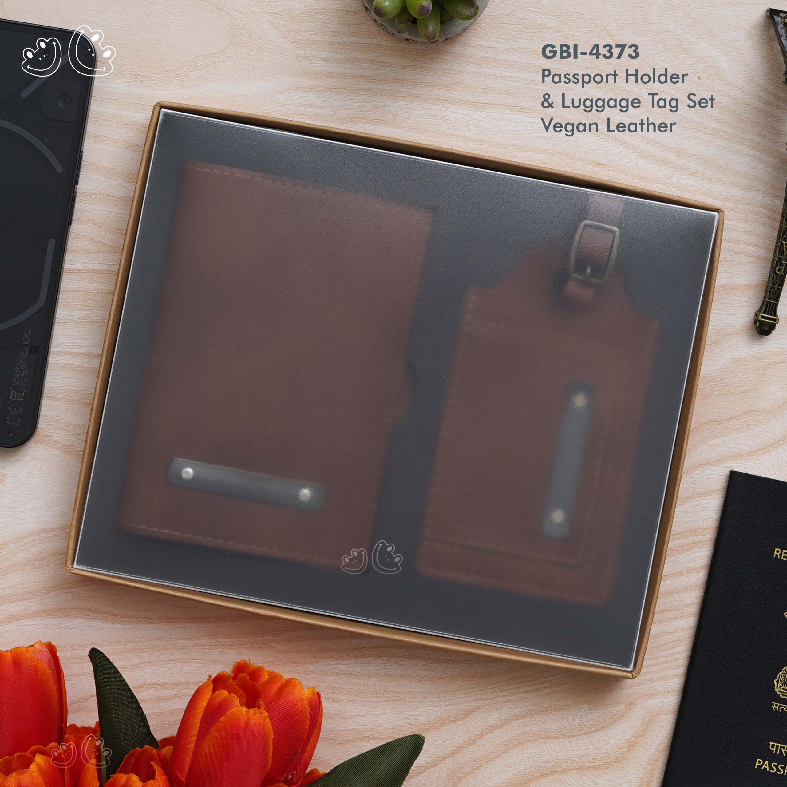 GBI-4373 Vegan Leather Gift Set - Image 2
