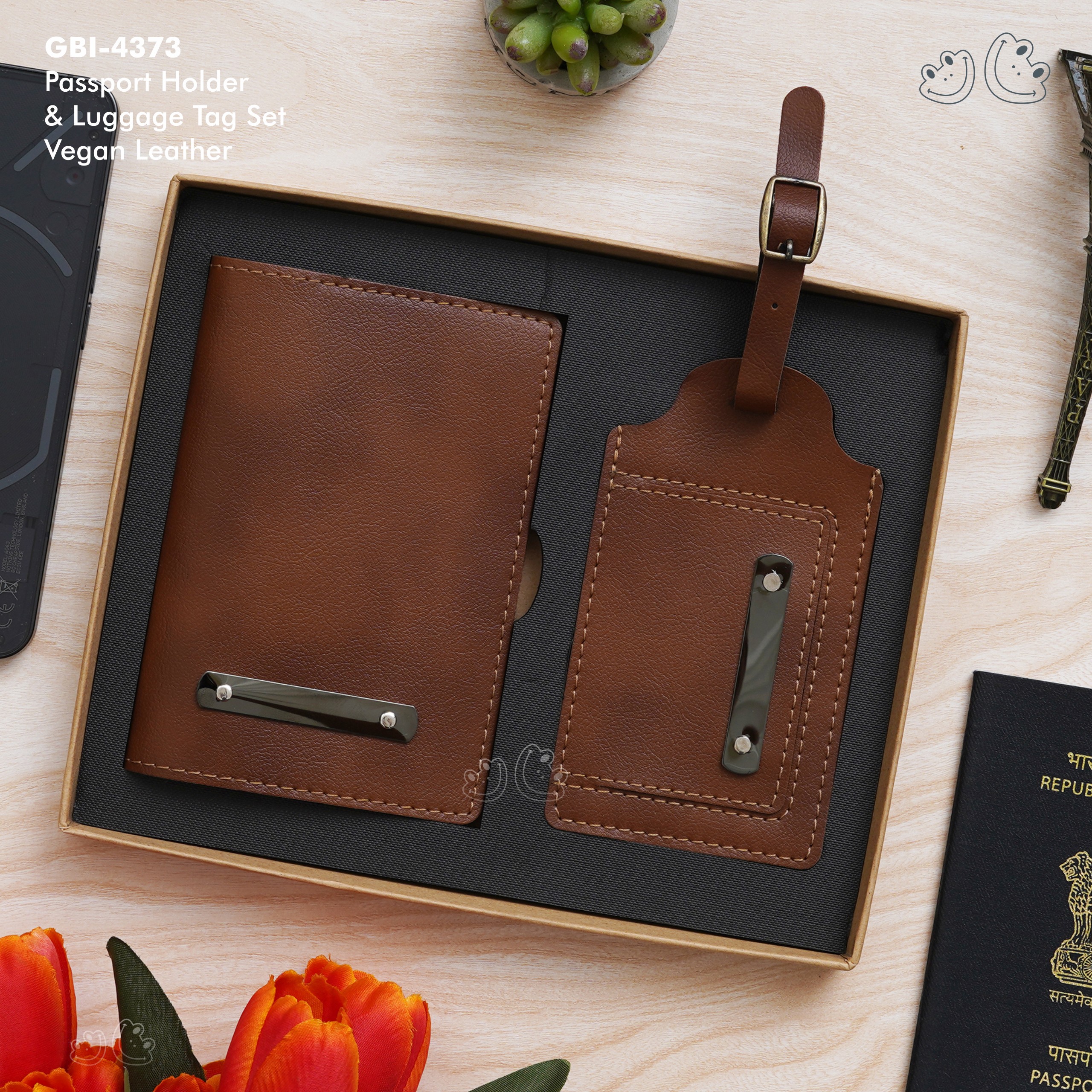 GBI-4373 Vegan Leather Gift Set